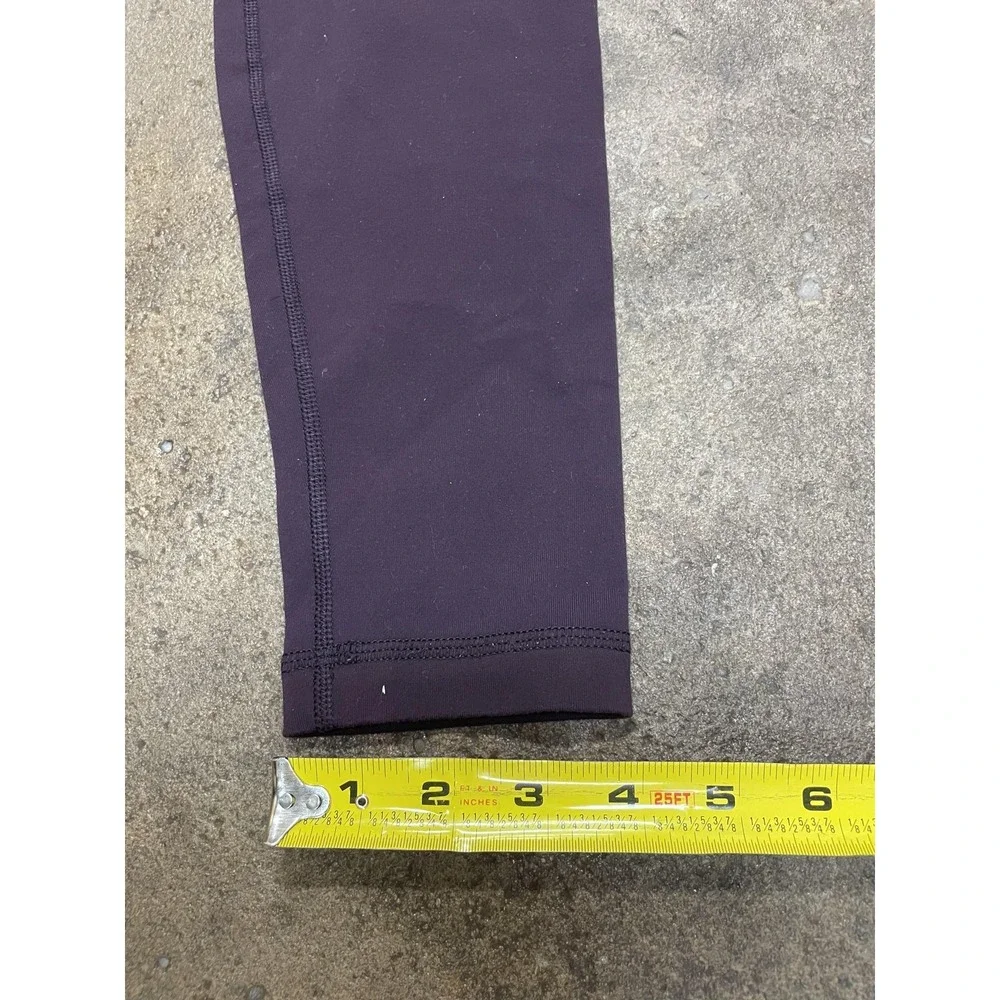 Lululemon Leggings‎ Womens 4 Purple High Rise Yoga Athletic Stretch Pants Ankle